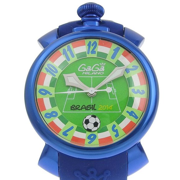 Gaga Milano Manure 48 Watches 5070 brazil world cup 2014 Limited - Picture 7 of 8